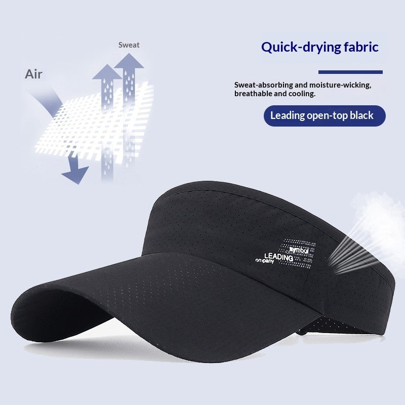 Visor Hat Womens Summer Sun Hat Breathable Baseball Cap
