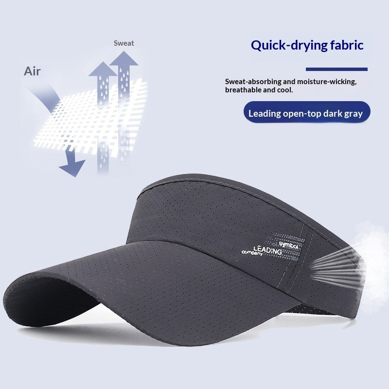Visor Hat Womens Summer Sun Hat Breathable Baseball Cap