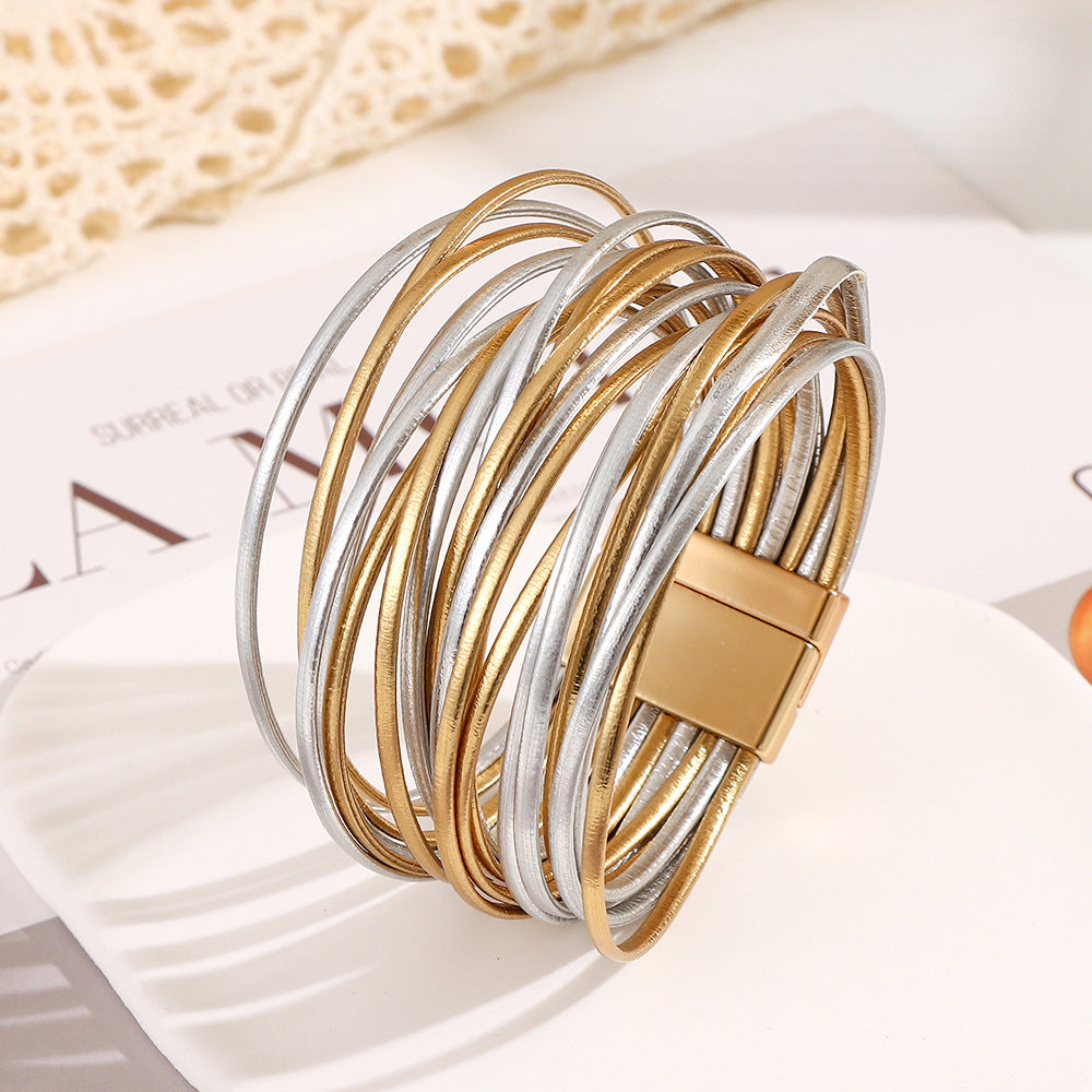 Women's Bracelet, Versatile European And American Style Statement Bangle