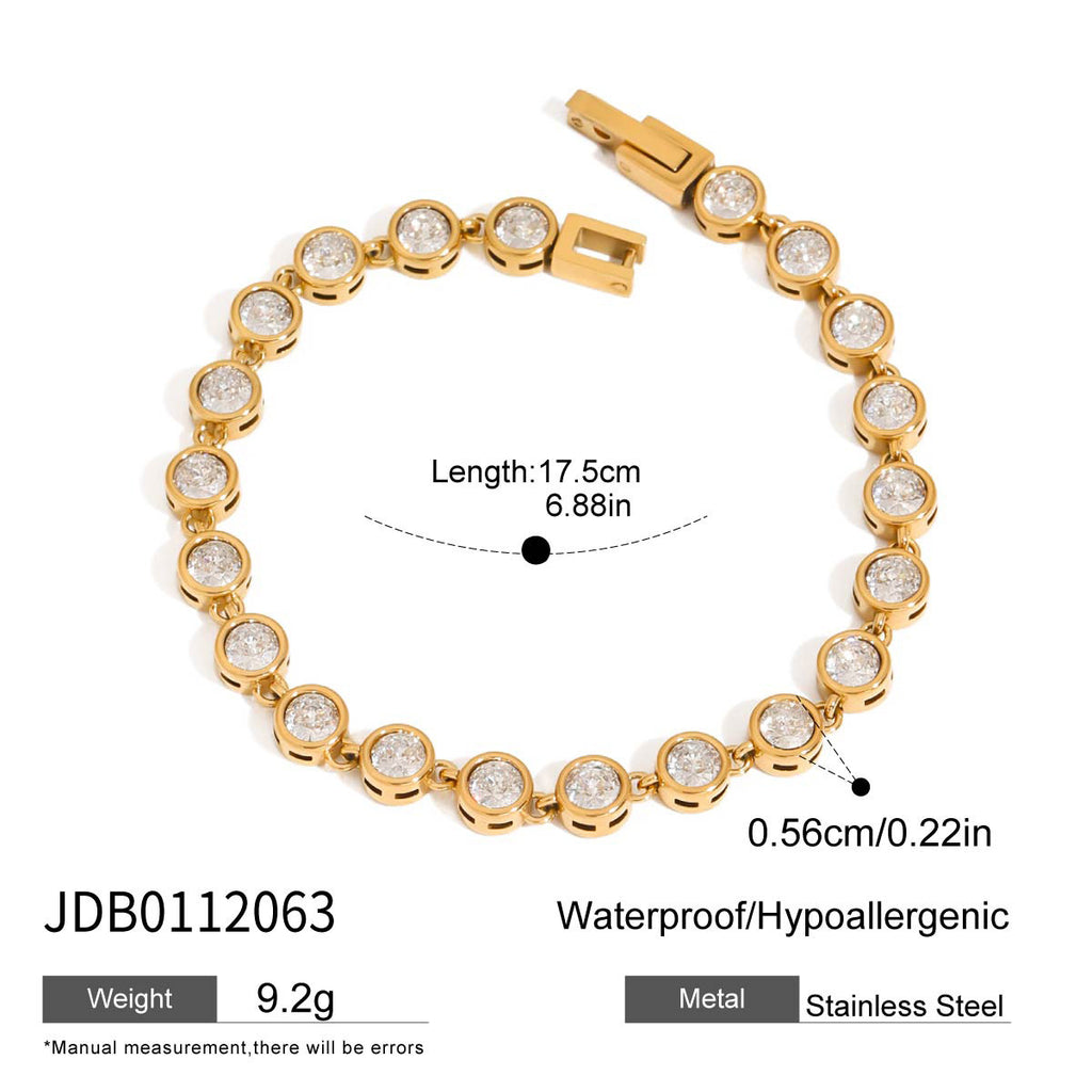 Freshwater Pearl Stainless Steel Bracelet Versatile And Easy To Style
