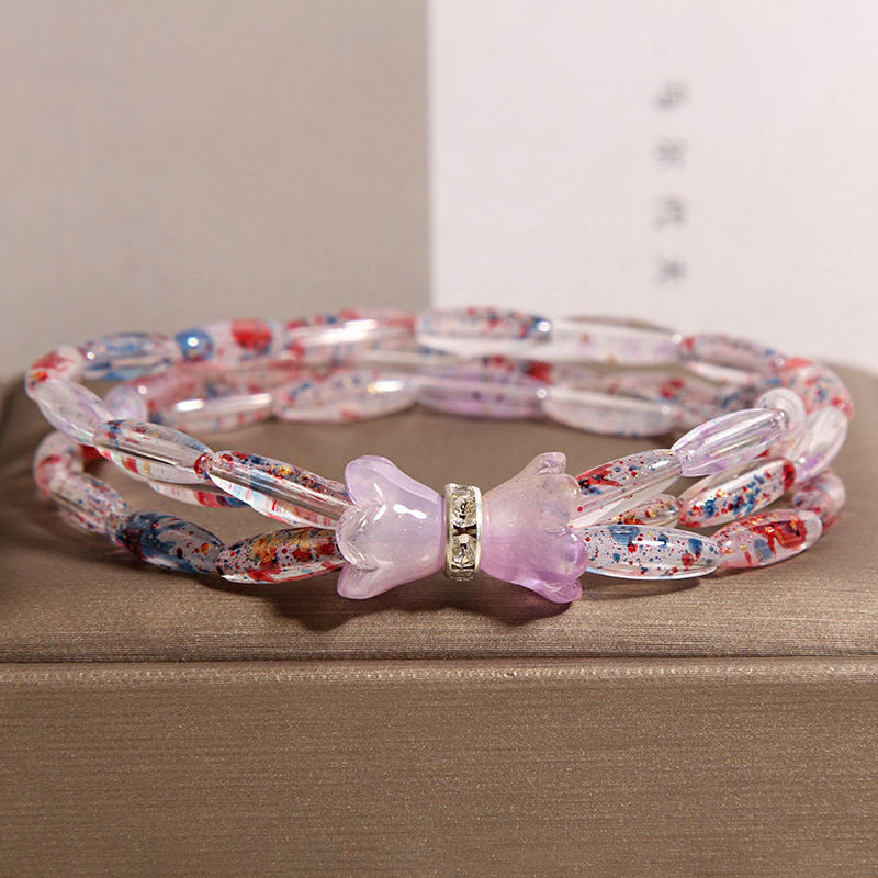 New Chinese Multi-layer Colorful Bamboo Bracelet