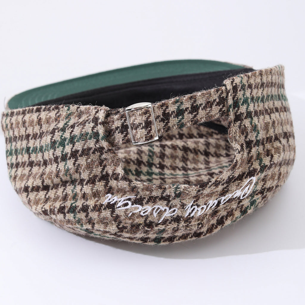 Artistic Font H-shaped Letter Adjustable Casual And Fashionable Flat-top Baseball Cap Suitable For Daily Travel And Shopping