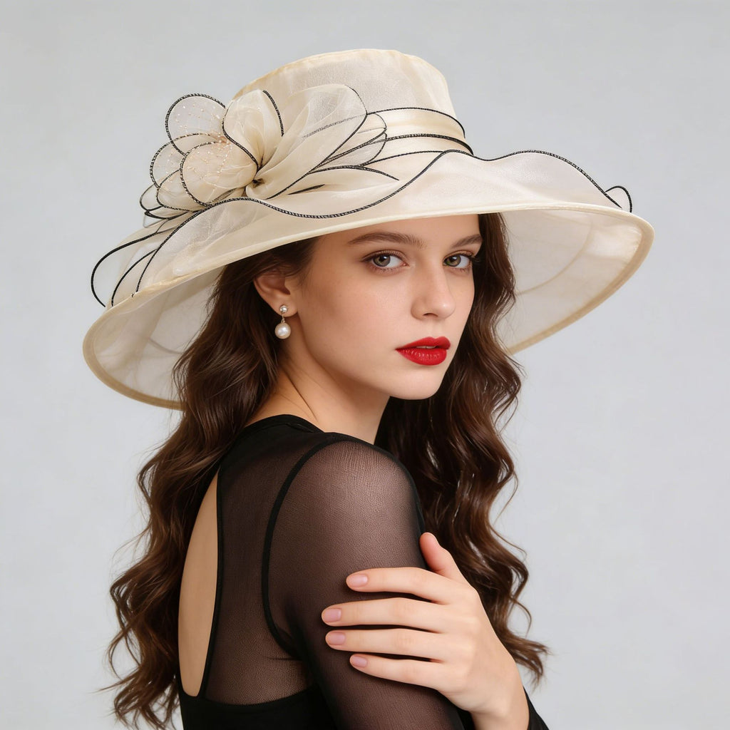 Summer Sun Protection Womens Face-Slimming Breathable Mesh Hat