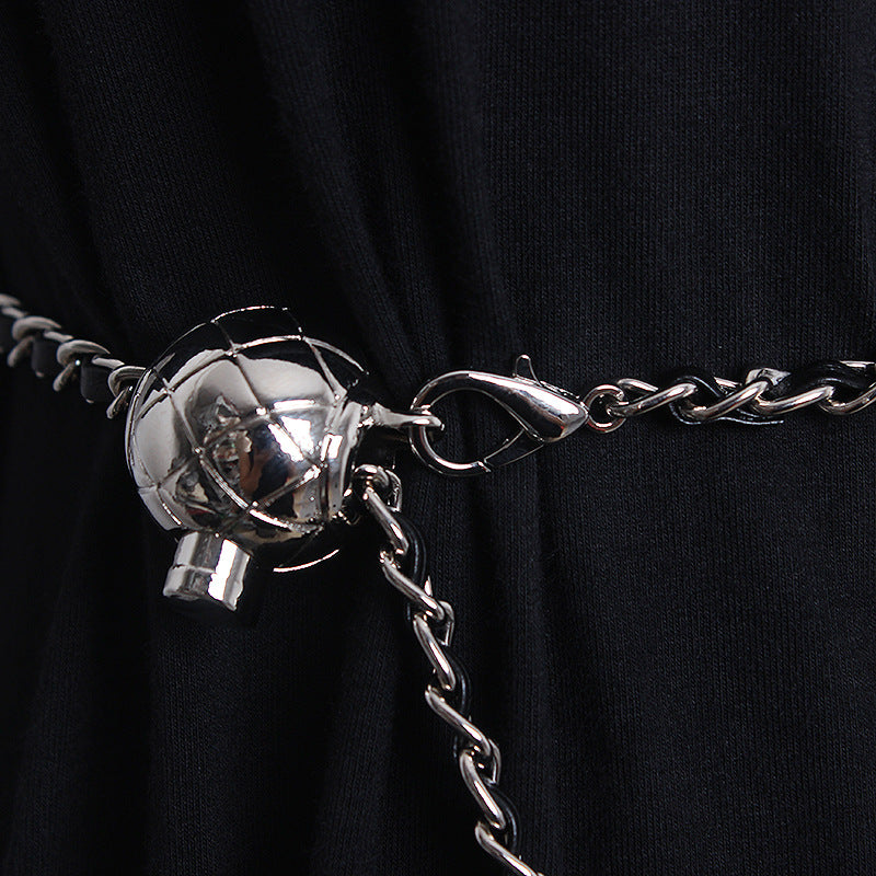 Small Golden Ball Waist Chain