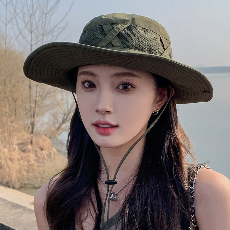 Outdoor Camping Sunshade Hat Hiking And Mountaineering Cap