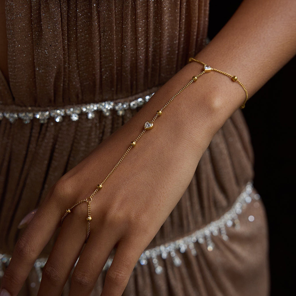 Stainless Steel Bracelet With A Light-luxury High-end Feelmade From Titanium Steel