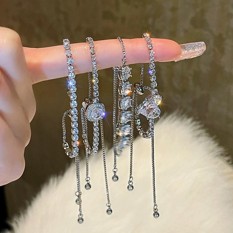 Loving Heart Zircon Bracelet