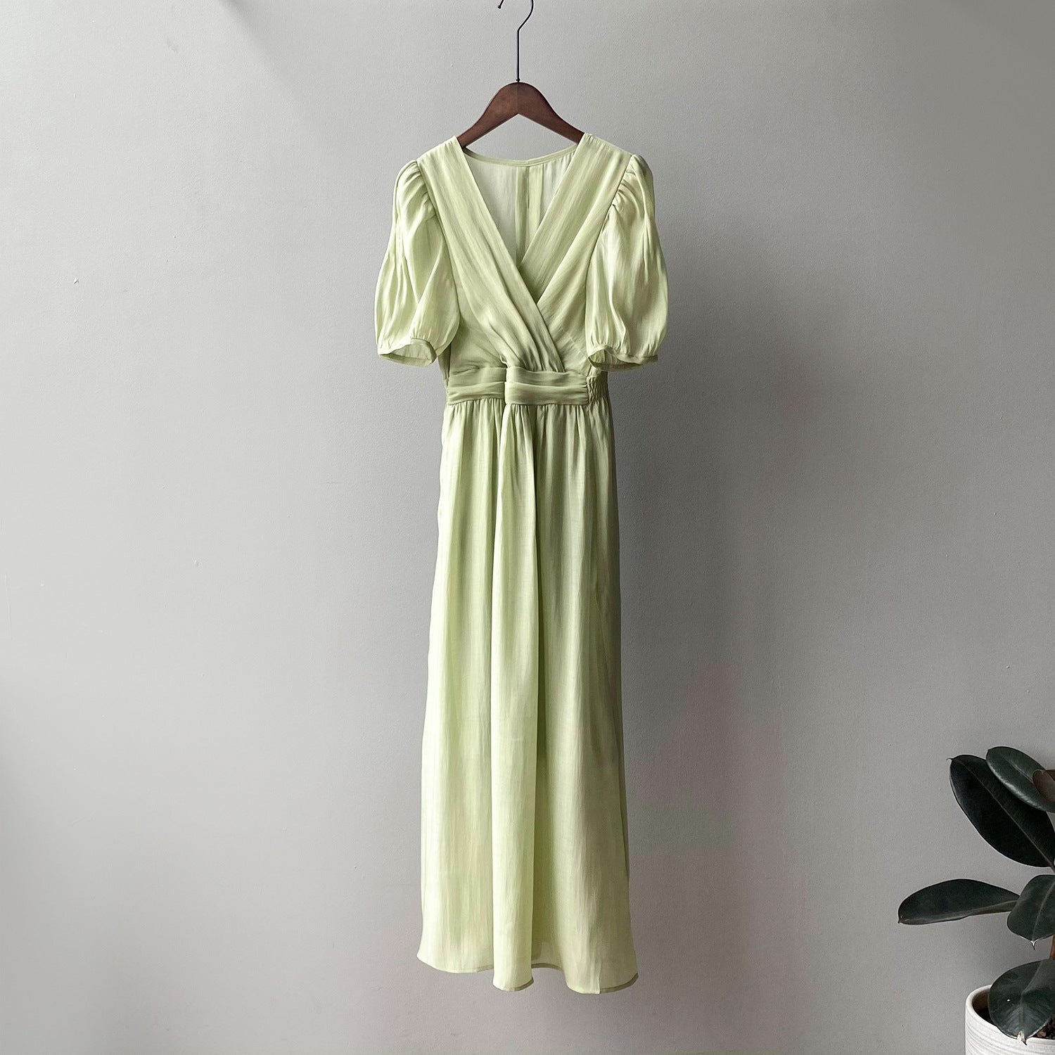 V-neck Dress Women Summer New Sweet Fairy