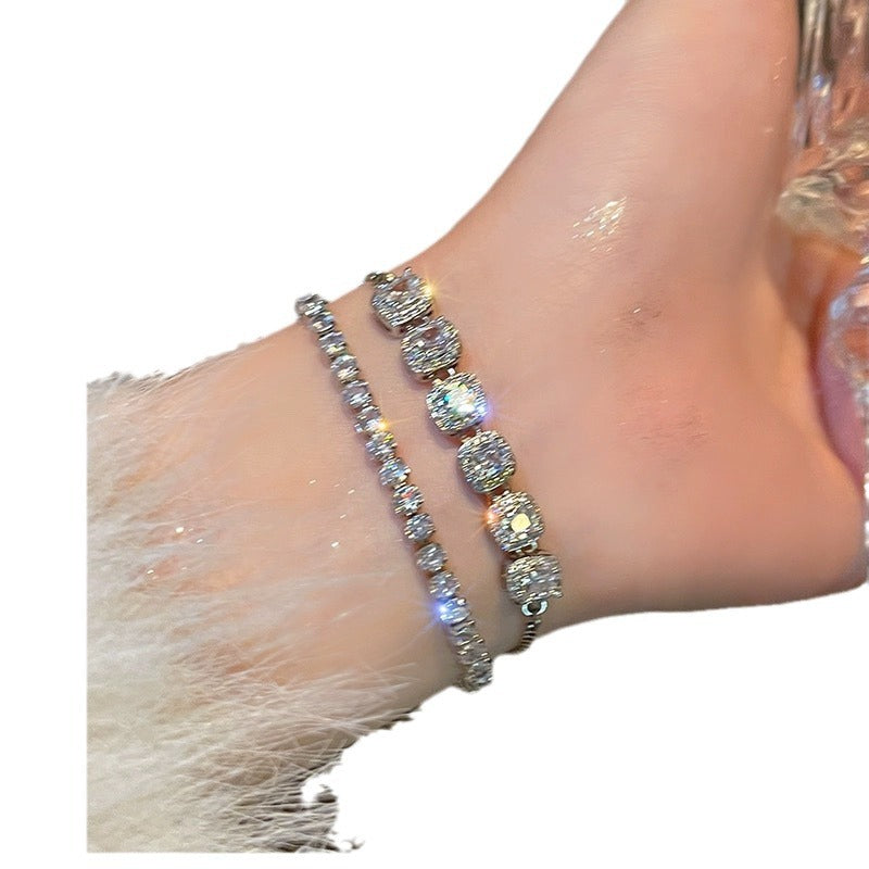 Loving Heart Zircon Bracelet