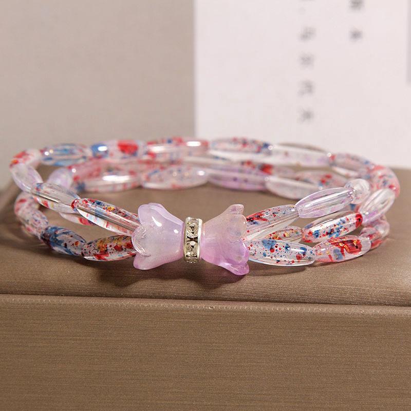 New Chinese Multi-layer Colorful Bamboo Bracelet