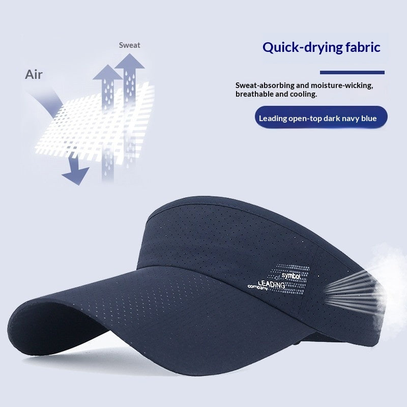 Visor Hat Womens Summer Sun Hat Breathable Baseball Cap
